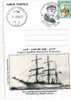 M838 Postal Card Romania Explorateurs Jean Baptiste Charcot  Ship Bateaux Pourquoi Pas Perfect Shape - Explorateurs