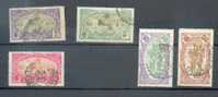 Cotso 582 - YT 68-70-71-75-78 Obli - Used Stamps