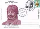 M853 Postal Card Romania Explorateurs Douglas Mawson Perfect Shape - Onderzoekers