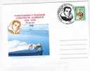 M923 Postal Card Romania Explorateurs Constantin Dumbrava Expedition In Groenlanda Polar Bear Ours Perfect Shape - Onderzoekers