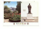 Portugal Cor 7951 – VISEU -JARDIM S. MATEUS - ESTÁTUA S. MATEUS - Viseu