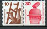 Berlin - Se-tenant YT 388c-389b** /  Zusammendruck Michel W56** / MNH - Zusammendrucke