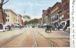 MANCHESTER - ELM STREET LOOKING NORTH - ANIMATED 1905 - Manchester