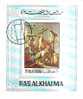 48615)foglietto Del Ras Al-Khaima Con Un Valore - Ra's Al-Chaima
