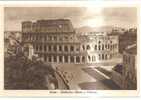 48633)cartollina Illustratoria Roma - Colosseo E Panorama - Kolosseum