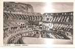 48635)cartollina Illustratoria Roma - Interno Colosseo E Panorama - Kolosseum