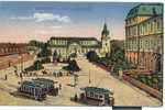 ALLEMAGNE . DARMSTADT . ERNST LUDWING PLTZ  ET SES TRAMWAYS - Darmstadt