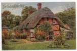 *** OLD POSTCARD - ARTS GUILD COTTAGE - BROCKENHURST - HAMPSHIRE  - EMBOSSED - VERY NICE CARD *** - Other & Unclassified