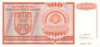 CROATIE   1 000 000 000 Dinara   Emission De 1993   Pick R17a     ***** QUALITE  AUNC ***** - Croatia