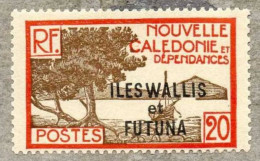 Wallis Et Futuna : Baie De La Pointe Des Palétuviers - Timbre De Nouvelle-Calédonie De 1928/38, Surchargés - Nuevos