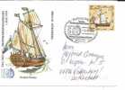 DBG090/ Sonderganzsache Zur IBRA 1999 Und Tag Der Briefmarke. Postjacht (Segelschiff) - Briefomslagen - Gebruikt