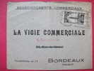 Maroc Morocco Marruecos Lettre Casablanca 1928 Daguin Foire De Rabat Cover Carta - Brieven En Documenten