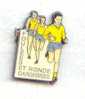 Rare Pin´s Course A Pieds Ronde Gargeoises - Atletismo