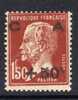 France N° 255  XX Gomm D'origine Au Profit De La Caisse D´Amortis. (III ) : Type Pasteur + 50 Sur 1 F. 50 Rouge-brun  TB - 1927-31 Sinking Fund