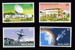 Malawi N°366 à 369 Neuf** Communications Internationales - Malawi (1964-...)