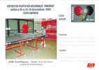 Ping-Pong,Table-tennis,20 07,stationery  Postcard ,Romania. - Tennis De Table