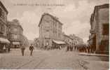 42 - LOIRE - FIRMINY - CPA 8 (glacée) - LE MAS ET RUE DE LA REPUBLIQUE éd ? - Firminy