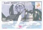 Antarctica.Ship BELGICA,explorateurs LOUIS MICHOTTE Obliteration Concordante 1998 ,stationery Postcard Romania. - Explorers