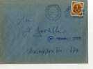 - ALLEMAGNE . AFFRANCHISSEMENT SIMPLE SUR ENVELOPPE DE 1954 - Lettres & Documents