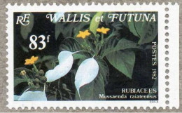 Wallis Et Futuna :Flore, Fleur Des îles : Mussaenda Raiateensis Ou "Bangkok Rose". (Famille: Rubiaceae) - Ungebraucht