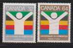 Canada 1983, World University Games, Sports, Set O 2, - Ohne Zuordnung