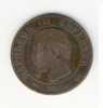 5  Centimes  Napoléon III  -  1854 A - 5 Centimes