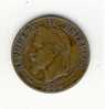 5  Centimes  Napoléon III  -  1864 A - 5 Centimes