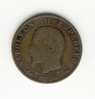 5  Centimes  Napoléon III  -  1856 B - 5 Centimes