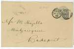 Storia Postale - GRAN BRETAGNA - ANNO 1896 - DA LONDRA PER BUDAPEST - FROM LONDON TO BUDAPEST - POSTAL STATIONERY - Material Postal