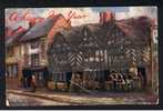 RB 612 - Early Raphael Tuck Novelty Style Postcard - The Old Lion Inn - Birmingham Warwickshire - Birmingham