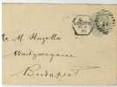 Storia Postale - GRAN BRETAGNA - ANNO 1895 - DA LONDRA PER BUDAPEST - FROM LONDON TO BUDAPEST - POSTAL STATIONERY - Stamped Stationery, Airletters & Aerogrammes