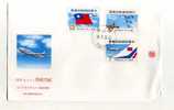 - TAIWAN . FDC AERIEN . CACHET TAIPEI 18/6/80 - Luftpost