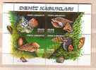 TURKEY / TURQUIE 2002 Sea Shells S/S-MNH - Schalentiere