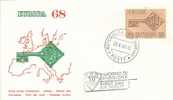 SAN MARINO 1968  EUROPA CEPT FDC - 1968