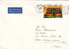 Hong Kong 1981 - Lettera Per L'Italia (Casale Monferrato) Del 03/81 Affrancata Con 1 Stamp - Brieven En Documenten