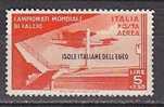 Z2730 - COLONIE ITALIANE EGEO EM. GENERALI AEREA SASSONE N°36 * - Egeo