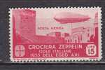 Z2726 - COLONIE ITALIANE EGEO EM. GENERALI AEREA SASSONE N°26 ** GOMMA BICOLORE - Ägäis