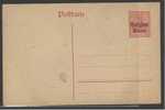 BELGIEN 10 Cent. POSTKARTE - German Occupation