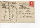 ESPAÑA - 1929 - TARJETA POSTAL EXPOSICION INTERNACIONAL BARCELONA A MILAN - Cartas & Documentos