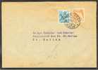 SWITZERLAND OFFICIALS MIXED FRANKING 5 + 15 CENTIMES 1939 - Dienstzegels