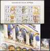 Balkone 1997 Veranda Galerie Macao 925/0,931+Block 47 ** 14€ Chinesische Gebäude Architektur Bau Der Balkone China Macau - Unused Stamps