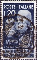 VARIETA 1950 - INDUSTRIA LANIERA - PUNTI BIANCHI TRA 1820 E LA E DI  VICENZA E TRA 1898 E IL MONDO - Variétés Et Curiosités