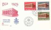 VATICAN 1969  EUROPA CEPT FDC - 1969