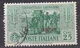 Z2874 - COLONIE ITALIANE EGEO PISCOPI SASSONE N°19 - Egeo (Piscopi)