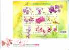 Set 2 FDC(B) Taiwan 2010 Taipei Inter Flora Exposition Stamps S/s Flower Orchid Lily Sunflower Hydrangea EXPO - FDC