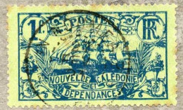 NOUVELLE-CALEDONIE : Bateau Dans Rade De Nouméa - Used Stamps