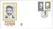 Filatelia - SUD AFRICA MAHATMA GANDHI 1869 - 1948 - PERSONAGGIO - ANNULLO PRETORIA ANNO 1995 - FDC - FDC