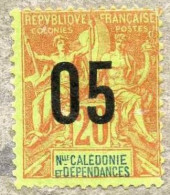 NOUVELLE-CALEDONIE : Timbre De 1892/1900 Surchargés  (type Sage ) - Ongebruikt