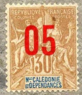 NOUVELLE-CALEDONIE : Timbre De 1892/1900 Surchargés  (type Sage ) - Nuovi