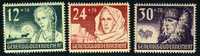 NB5-7 Mint Never Hinged German Occupation Semi-Postal Set From 1940 - Gobierno General